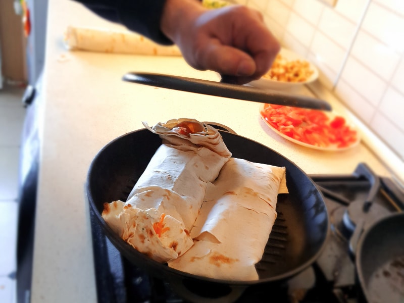 Home-made Shawarma