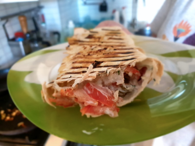 Home-made Shawarma